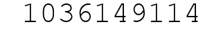 Number 1036149114.