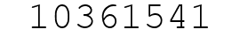 Number 10361541.