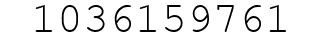 Number 1036159761.