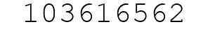 Number 103616562.