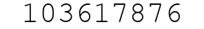 Number 103617876.