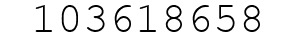 Number 103618658.