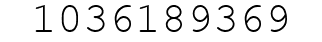 Number 1036189369.