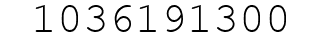 Number 1036191300.