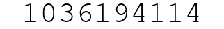 Number 1036194114.