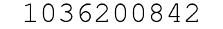 Number 1036200842.