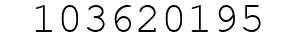 Number 103620195.