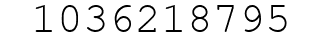Number 1036218795.
