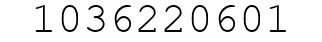 Number 1036220601.