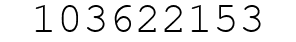 Number 103622153.