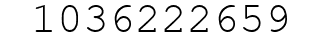 Number 1036222659.