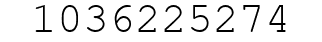 Number 1036225274.