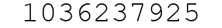 Number 1036237925.