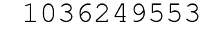 Number 1036249553.