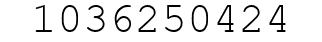 Number 1036250424.