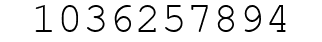 Number 1036257894.