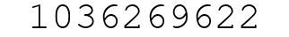 Number 1036269622.