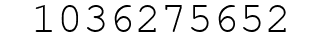Number 1036275652.