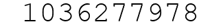 Number 1036277978.