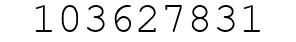 Number 103627831.