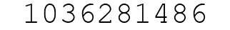 Number 1036281486.