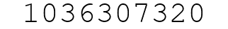 Number 1036307320.