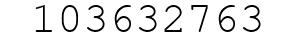 Number 103632763.