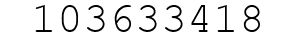 Number 103633418.