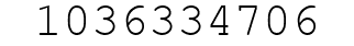 Number 1036334706.