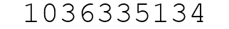 Number 1036335134.