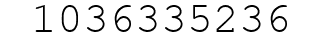 Number 1036335236.