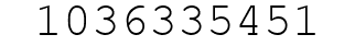 Number 1036335451.