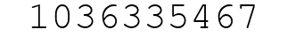 Number 1036335467.