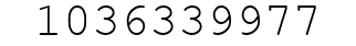 Number 1036339977.