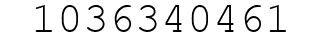 Number 1036340461.