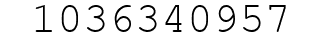 Number 1036340957.