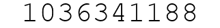Number 1036341188.