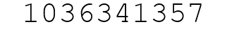 Number 1036341357.