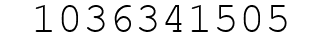 Number 1036341505.