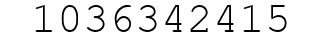 Number 1036342415.