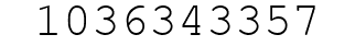 Number 1036343357.