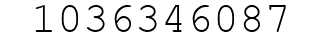Number 1036346087.
