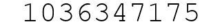Number 1036347175.