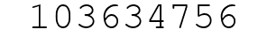 Number 103634756.