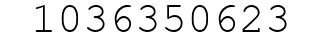 Number 1036350623.