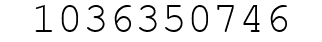 Number 1036350746.