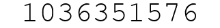 Number 1036351576.