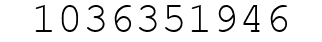 Number 1036351946.