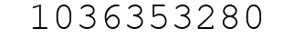 Number 1036353280.