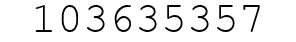Number 103635357.